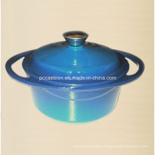 Novelty Enamel Cast Iron Casserole Dia 21cm